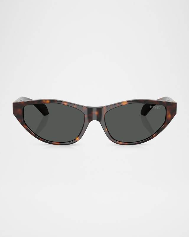 VE4491U Cat-Eye Medusa Sunglasses